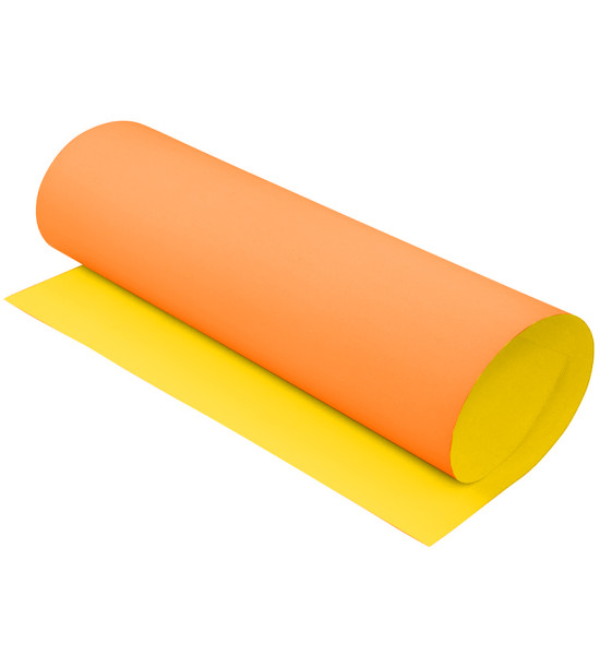 Cartulina de Colores, Tamaño 50 cm x 65 cm (20" x 25"), 180 gsm, Bicolor Amarillo / Amarillo Oro, Unidad